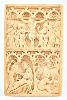 Panel, 2 registers, 3 arches across (frise d'arcatures) (Front)