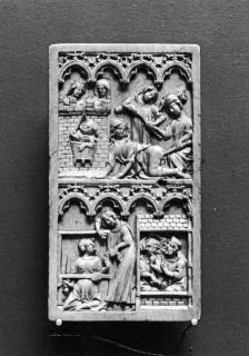 Writing tablet (tablette à écrire), 2 registers, 4 arches across (frise d'arcatures) (Front)