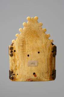 Gabled triptych, 1 register (Back)