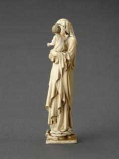 Statuette; known as the Timbal Virgin (Vierge Timbal) (Side)