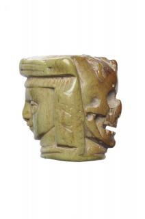 Rosary bead, 2 faces (chapelet) (Back)