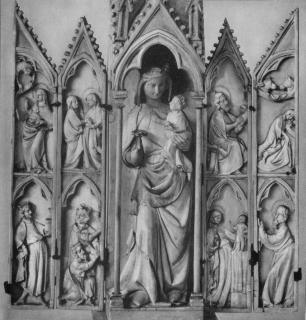 Gabled polyptych (tabernacle) (Front)