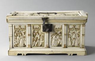 Casket, ogee arches (coffret; box; boite) (Body, front)