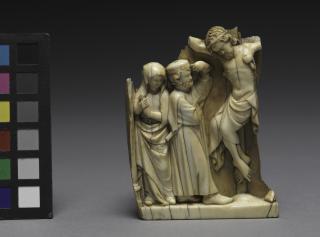 Panel, 1 register (fragment of the right wing of a diptych) (Front)