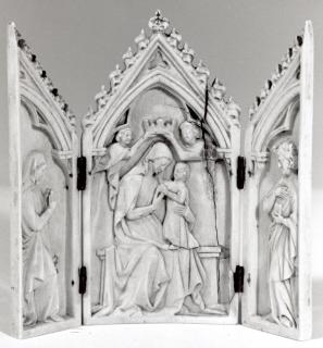 Gabled triptych, 1 register (Front)