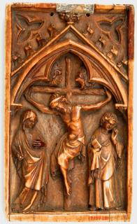 Panel, 1 register, 1 arch across (plaquette) (Front)