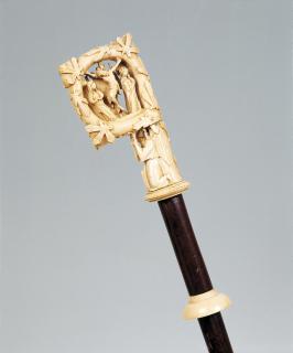 Head of crozier (crosse); known as the Saint Eusebius Crozier (Pastorale di Sant'Eusebio) (Side 1)
