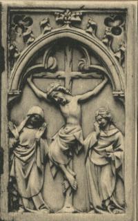 Diptych, 1 register, 1 arch across (plaquettes) (Wing, right)
