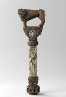 Pastoral staff or crozier; known as Tau Soltykoff (Front)