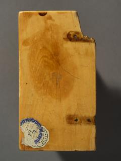 Wing, right (fragment of a diptych), 2 register, 3 arches across (frise d'arcatures) (Back)