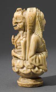 Rosary pendant, 2 faces (chapelet)