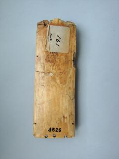 Panel, 1 register, 1 arch across (fragment) (Back)