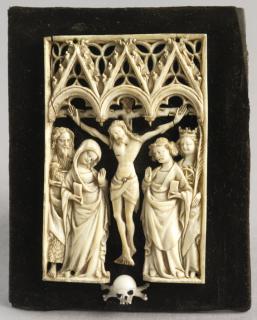 Openwork panel, 1 register, 3 arches across (plaque ajourée; frise d'arcatures) (Front)
