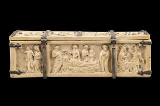 Casket, with arches (coffret; frise d'arcatures) (Back)