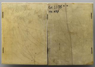 Diptych, 2 registers, 4 arches across (frise d'arcatures; colonnettes) (Back)