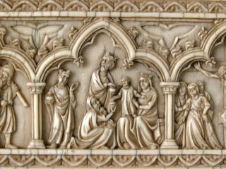 Comb (peigne double; colonnettes) (Detail, side 2)