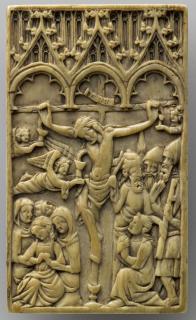 Panel (possibly a writing tablet), 1 register, 3 arches across (frise d'arcatures; plaquette; tablette à écrire) (Front)
