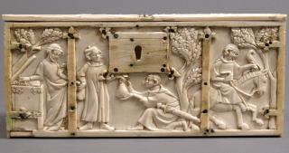 Casket, with arches (coffret; frise d'arcatures) (Front)