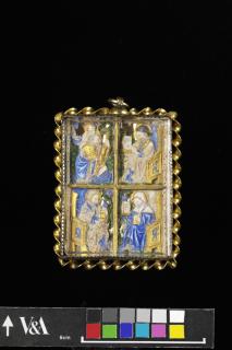 Double-sided openwork pendant, 2 registers (plaquette ajourée) (Side 2)