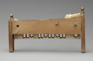 Gabled triptych, 3 registers (Back)