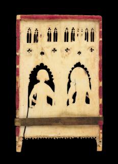 Openwork panel, 1 register, 2 arches across (plaque ajourée; frise d'arcatures) (Back)