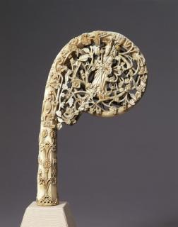 Head of crozier (crosse); known as the Wingfield-Digby Crozier. (Side 1)