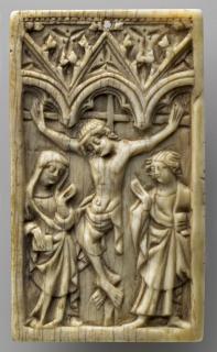 Writing tablet, 1 register, 1 full and 2 half arches across (frise d'arcatures; plaquette; tablette à écrire) (Front)