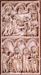 Writing tablet, 2 registers, 3 arches across (frise d'arcatures; tablette à écrire) (Front)