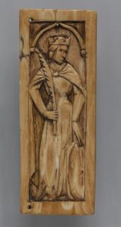 Panel, 1 register, 1 arch across (plaquette) (Front)