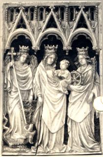 Openwork panel, 1 register, 3 arches across (plaque ajourée; frise d'arcatures) (Front)