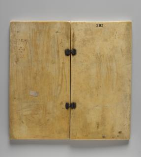 Diptych, 3 registers, 1 arch across (Back)