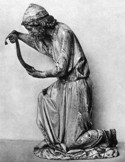 Statuette (part of a group) (Side)