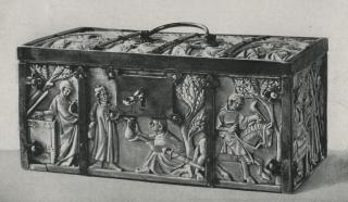 Casket, with arches (coffret; frise d'arcatures) (Front)