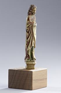 Knife handle or handle of a hair parter (gravoir) (Front, right)