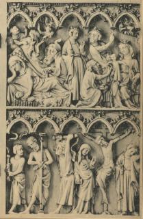 Diptych, 2 registers, 5 arches across (frise d'arcatures) (Wing, right)