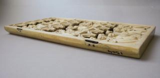 Diptych, 3 registers, 5 arches across (frise d'arcatures) (Side)