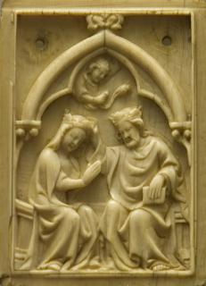 Panel, 1 register, 1 arch across (plaquette) (Front)