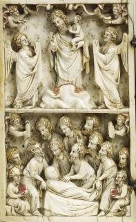 Diptych, 2 registers (Wing, left)