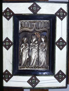 Openwork panel, 1 register, 1 ogee arch across (plaque ajourée) (Front)