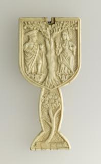 Mirror with handle (miroir à manche) (Front)