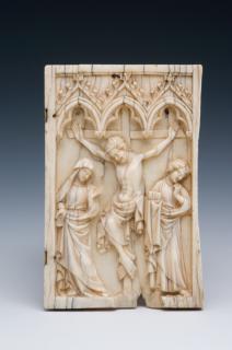 Wing, right (part of a diptych), 1 register, 3 arches across (frise d'arcatures; plaquette) (Front)