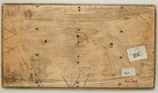 Fragment of a casket (lid) (coffret) (Back)