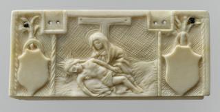 Panel, 1 register (fragment of a casket; coffret) (Front)
