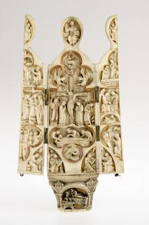 Opening Virgin triptych (Vierge ouvrante) (Front, open)