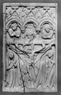 Panel, 1 register, 3 arches across (frise d'arcatures; plaquette) (Front)