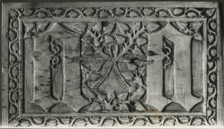 Panel, fragment of a casket (coffret), 1 register (Front)
