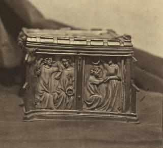 Casket (coffret; frise d'arcatures) (End, right)