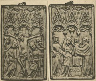 Writing tablets, 1 register, 3 arches across (plaquette; frise d'arcatures; tablettes à écrire) (Front)