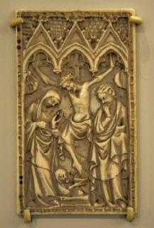 Panel, 1 register, 3 arches across (frise d'arcatures; plaquette) (Front)