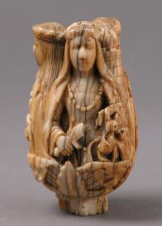 Rosary pendant, 3 faces (chapelet) (Side)